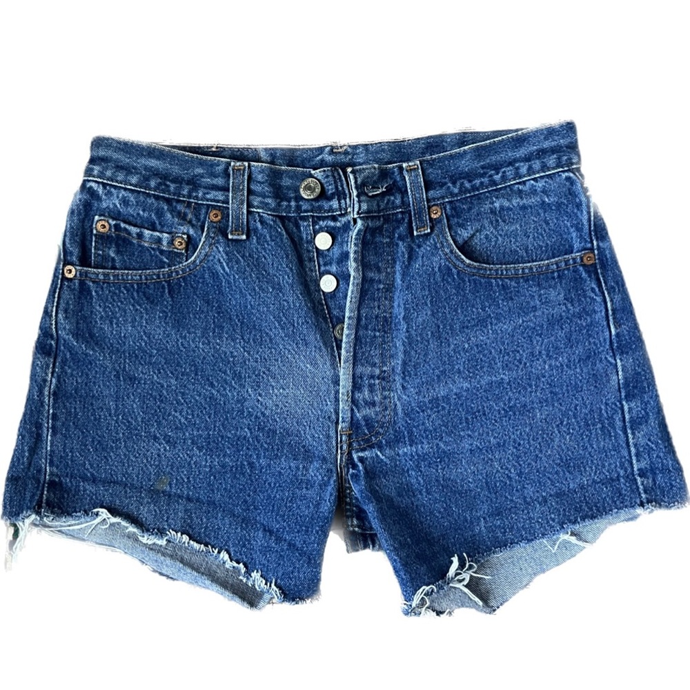 Levi's Vintage 501 Button Fly High Rise Cutoff
Denim Shorts Size
